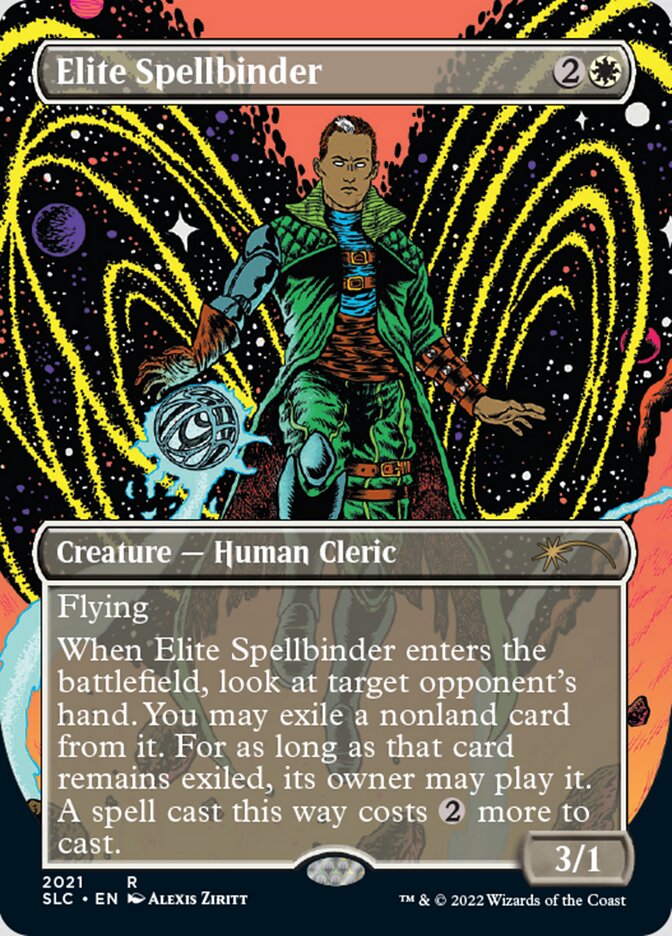 Elite Spellbinder (Borderless) [Secret Lair Countdown Kit] | Card Citadel