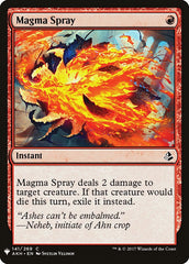 Magma Spray [Mystery Booster] | Card Citadel