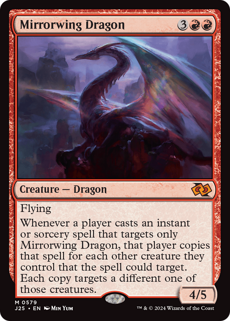 Mirrorwing Dragon [Foundations Jumpstart] | Card Citadel