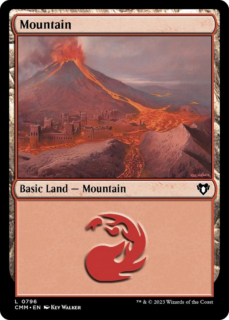 Mountain (796) [Commander Masters] | Card Citadel