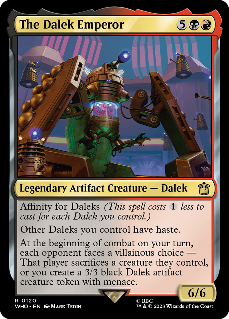 The Dalek Emperor (Extended Art) [Doctor Who] | Card Citadel