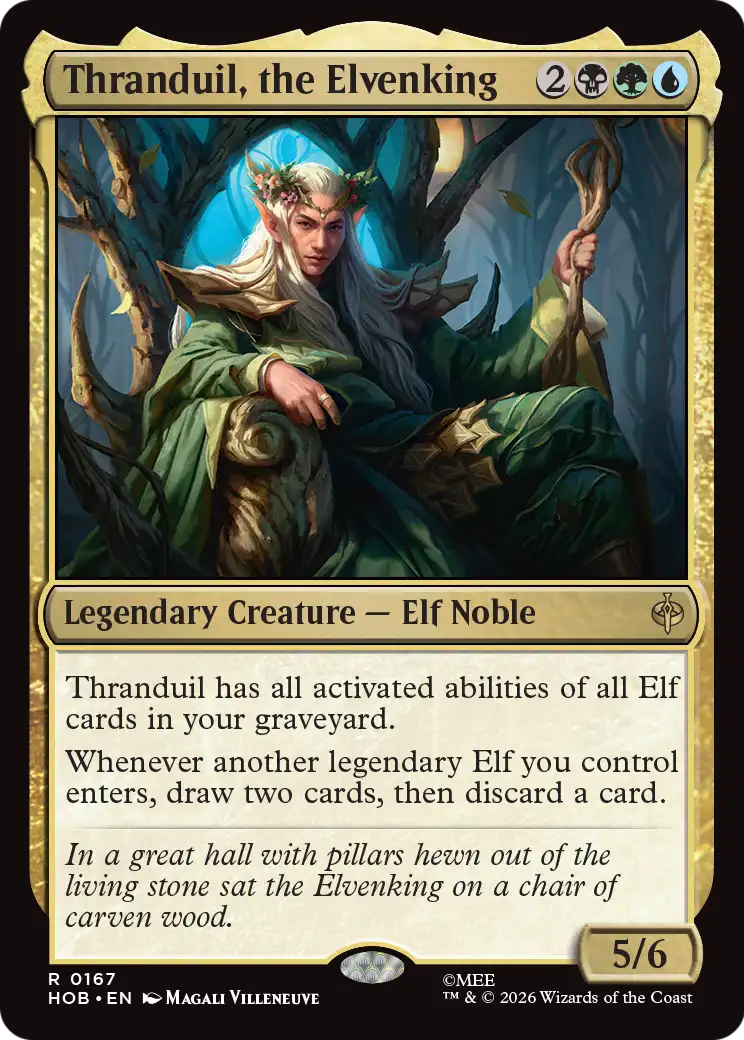 Thranduil, the Elvenking [The Hobbit] | Card Citadel