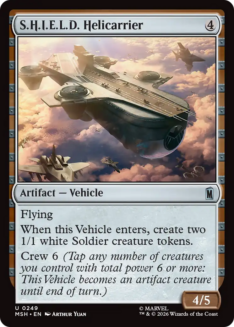 S.H.I.E.L.D. Helicarrier [Marvel Super Heroes] | Card Citadel