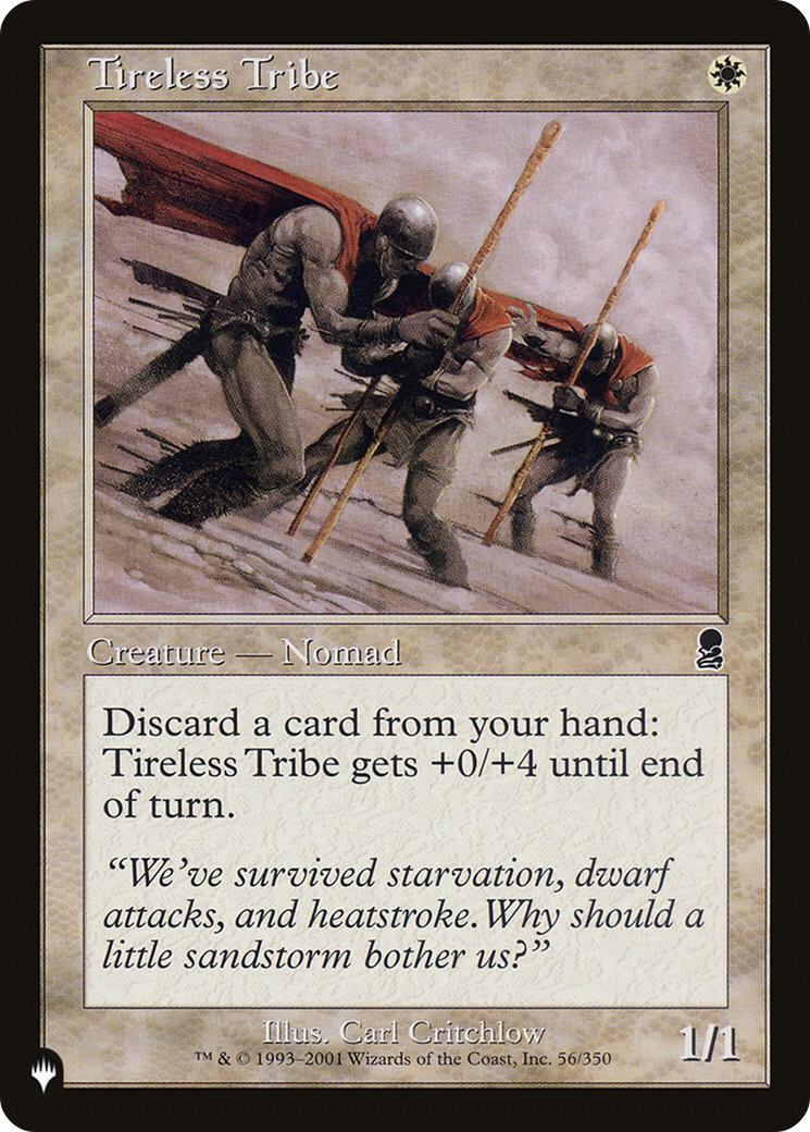 Tireless Tribe [The List Reprints] | Card Citadel