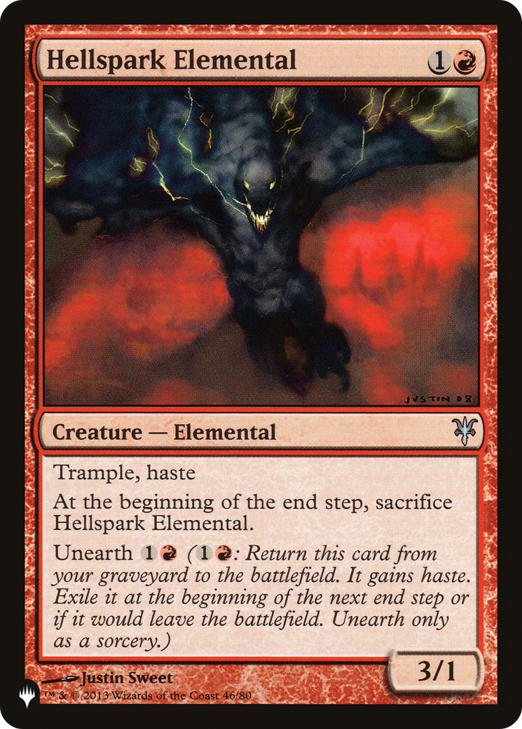 Hellspark Elemental [The List Reprints] | Card Citadel