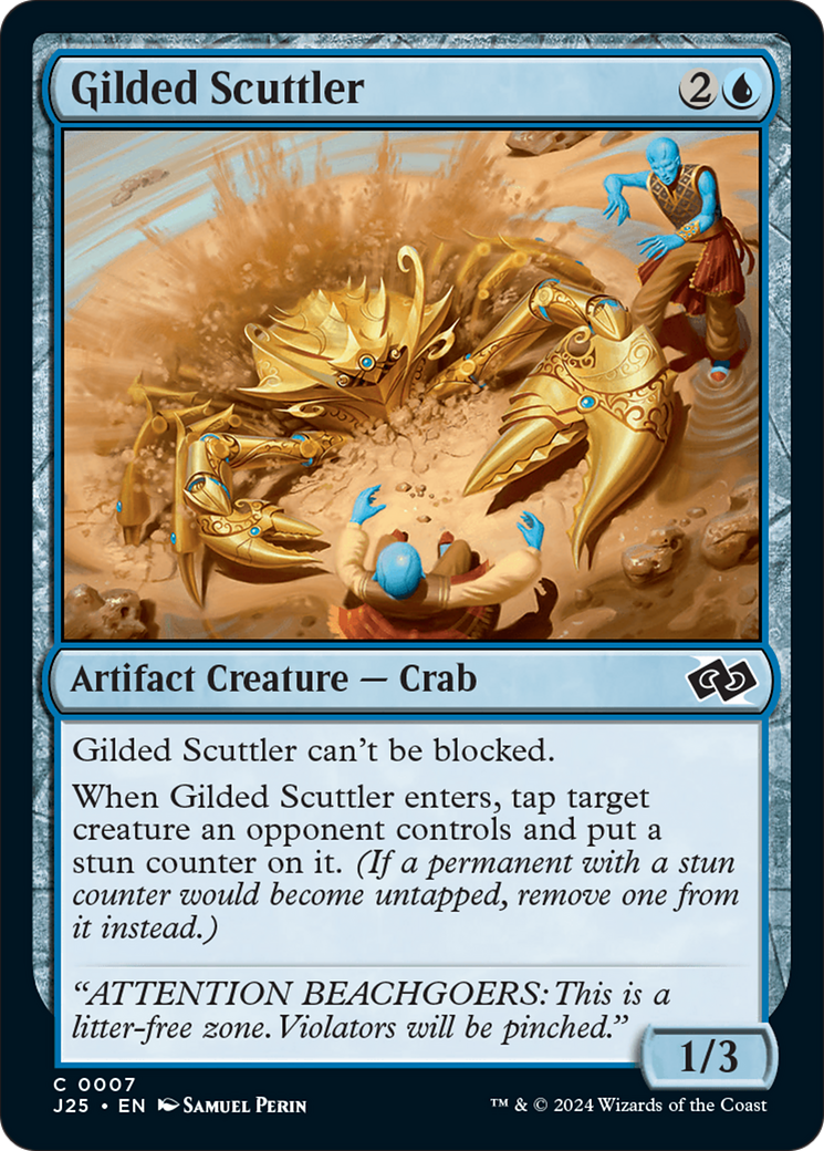 Gilded Scuttler [Foundations Jumpstart] | Card Citadel