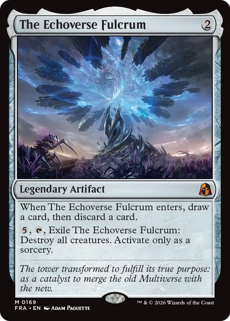 The Echoverse Fulcrum [Reality Fracture] | Card Citadel