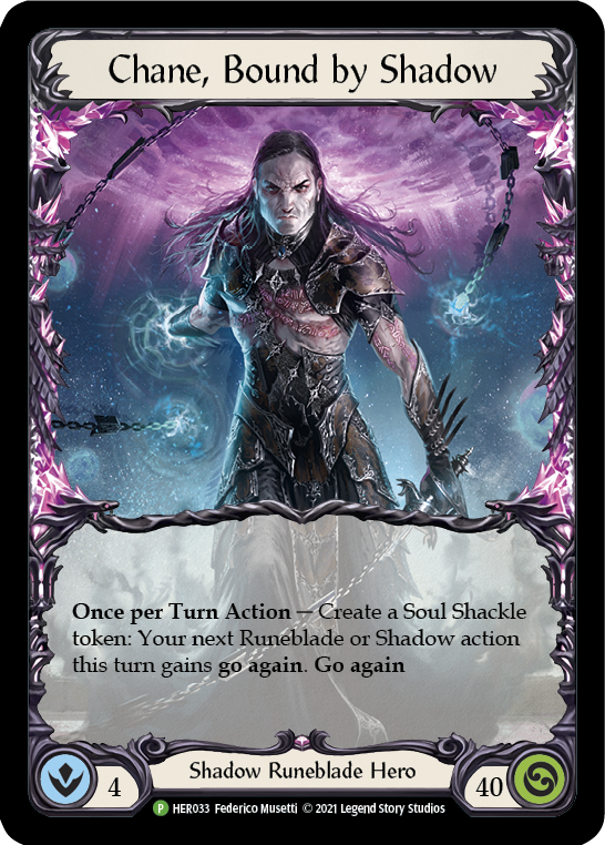 Chane, Bound by Shadow [HER033] (Promo)  Cold Foil | Card Citadel