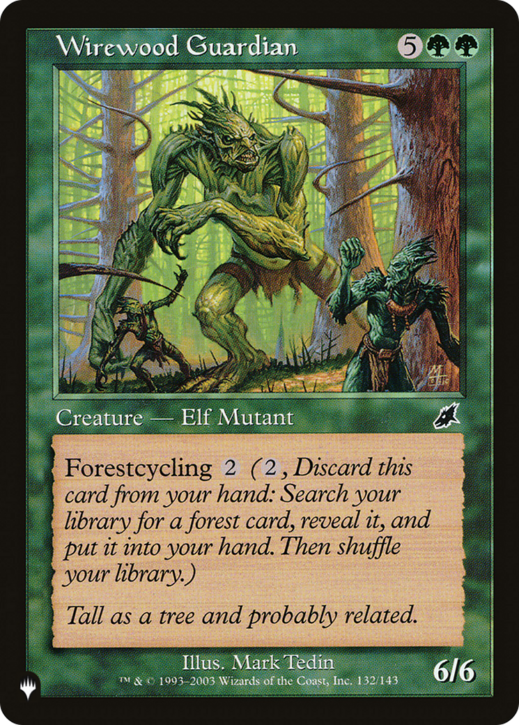 Wirewood Guardian [The List Reprints] | Card Citadel