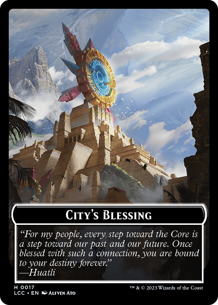 Tiny // City's Blessing Double-Sided Token [Secret Lair Drop Series] | Card Citadel