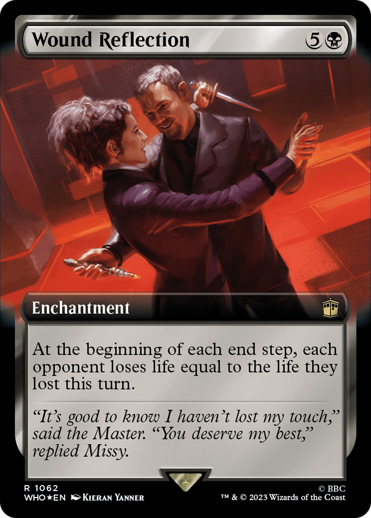 Wound Reflection (Extended Art) (Surge Foil) [Doctor Who] | Card Citadel