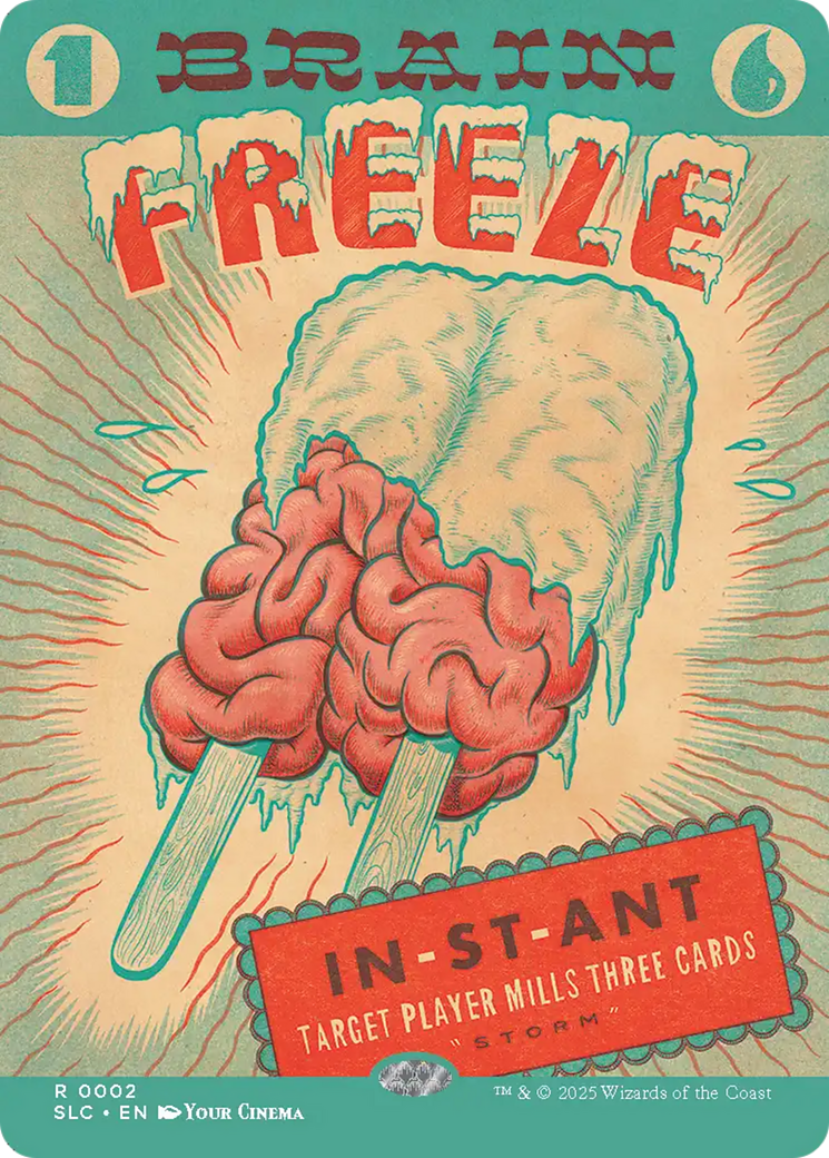 Brain Freeze [Secret Lair Countdown Kit] | Card Citadel
