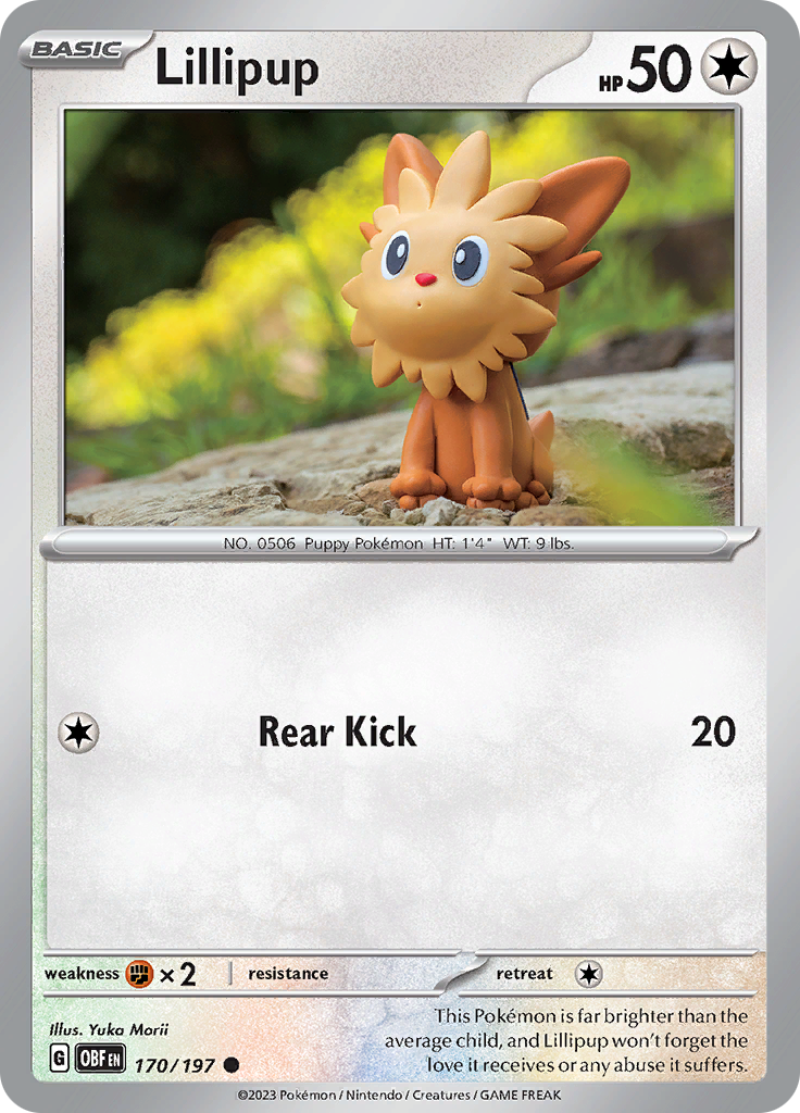 Lillipup (170/197) [Scarlet & Violet: Obsidian Flames] | Card Citadel