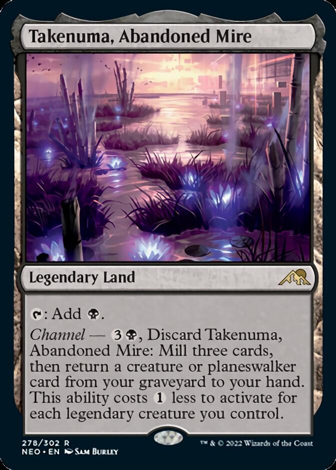 Takenuma, Abandoned Mire [Kamigawa: Neon Dynasty] | Card Citadel