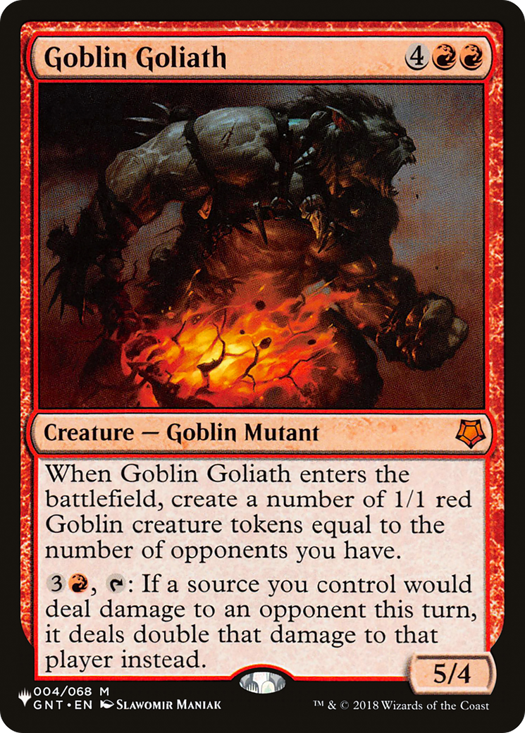 Goblin Goliath [The List Reprints] | Card Citadel