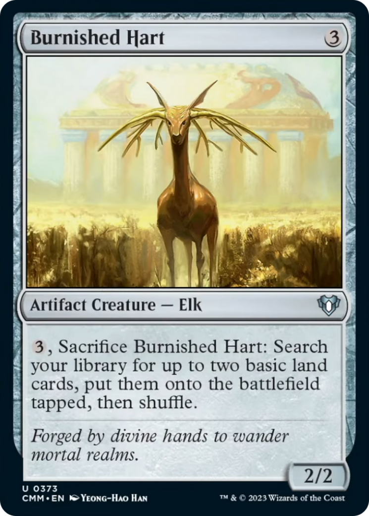 Burnished Hart [Commander Masters] | Card Citadel