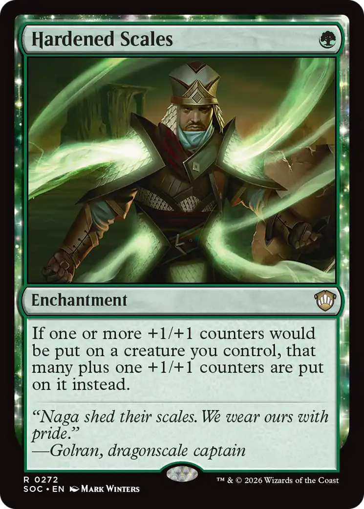 Hardened Scales [Secrets of Strixhaven Commander] | Card Citadel
