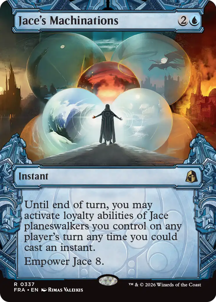 Jace's Machinations (Showcase) [Reality Fracture] | Card Citadel