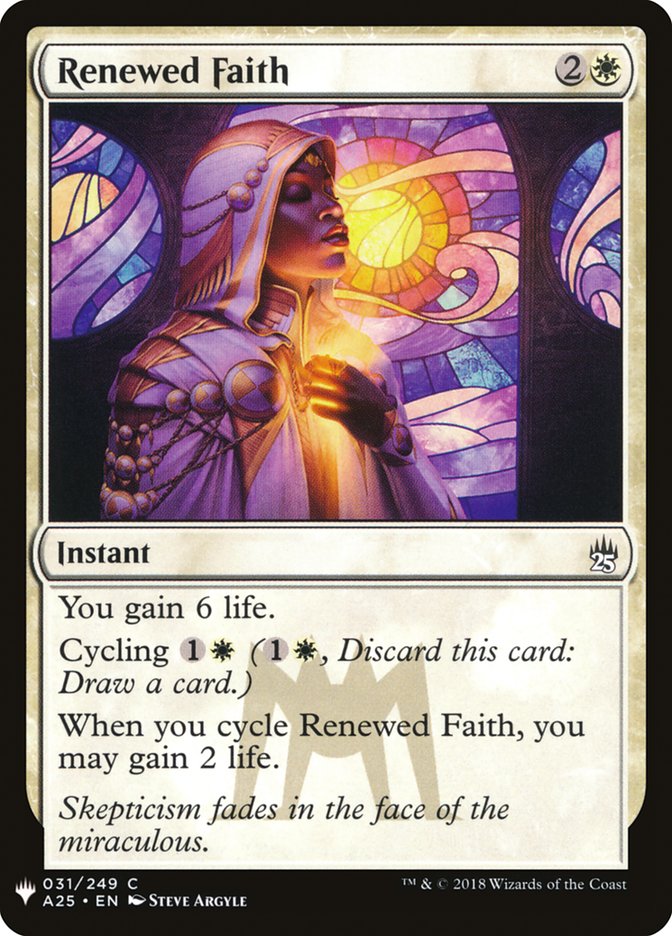 Renewed Faith [Mystery Booster] | Card Citadel