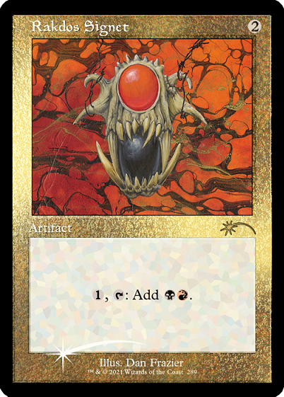 Rakdos Signet (Retro) (Foil Etched) [Secret Lair Drop Series] | Card Citadel