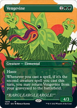 Vengevine (Borderless) [Secret Lair Drop Series] | Card Citadel