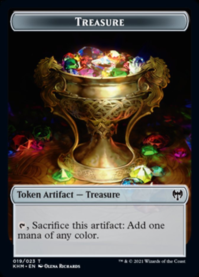 Treasure Token [Kaldheim Tokens] | Card Citadel