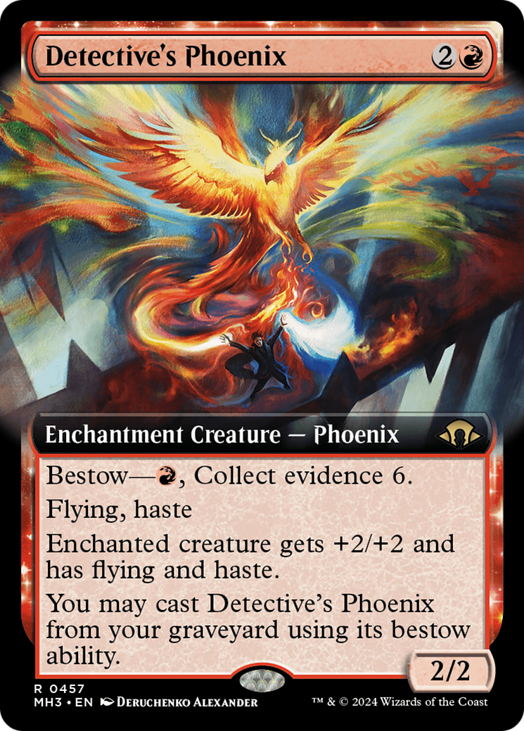Detective's Phoenix (Extended Art) [Modern Horizons 3] | Card Citadel