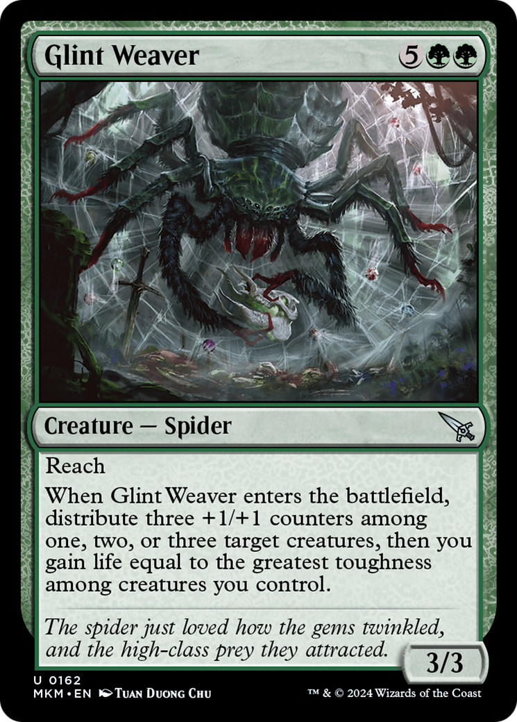 Glint Weaver [Murders at Karlov Manor] | Card Citadel