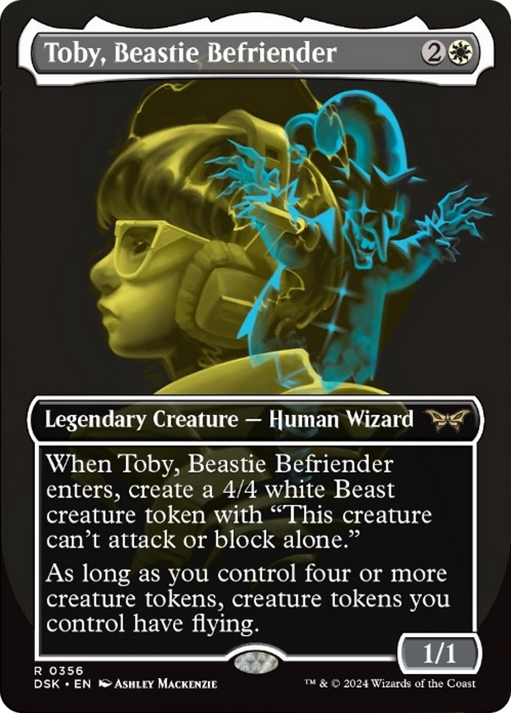 Toby, Beastie Befriender (Showcase) [Duskmourn: House of Horror] | Card Citadel