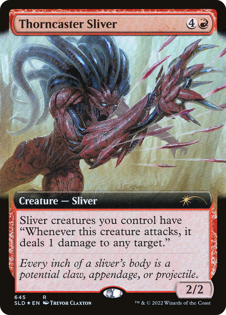 Thorncaster Sliver (Extended Art) [Secret Lair Drop Series] | Card Citadel