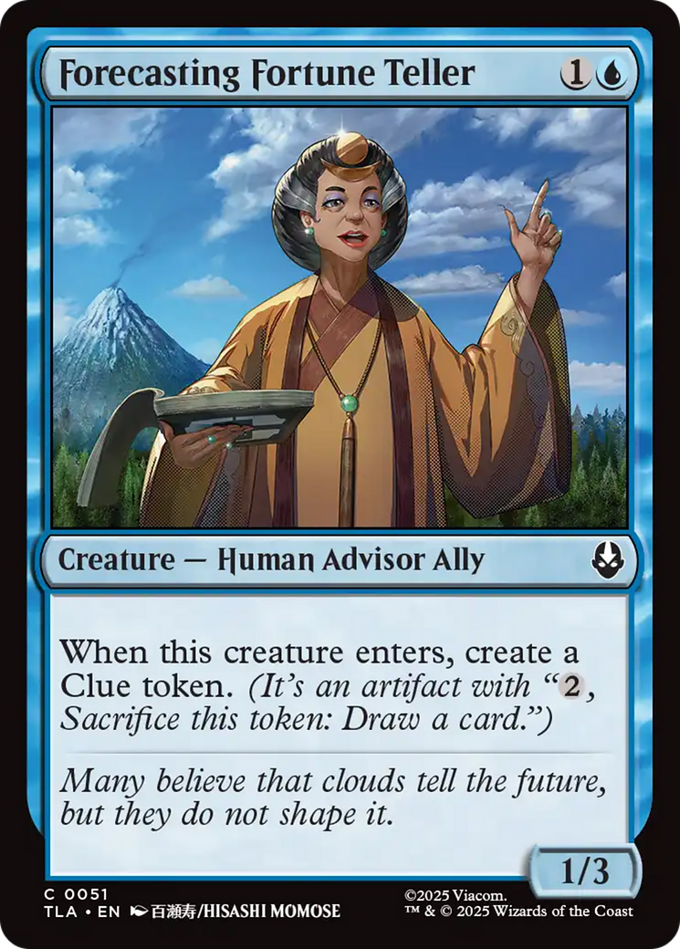 Forecasting Fortune Teller [Avatar: The Last Airbender] | Card Citadel