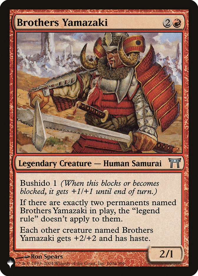 Brothers Yamazaki [The List] | Card Citadel