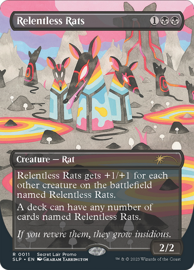 Relentless Rats (0011) [Secret Lair Showdown] | Card Citadel