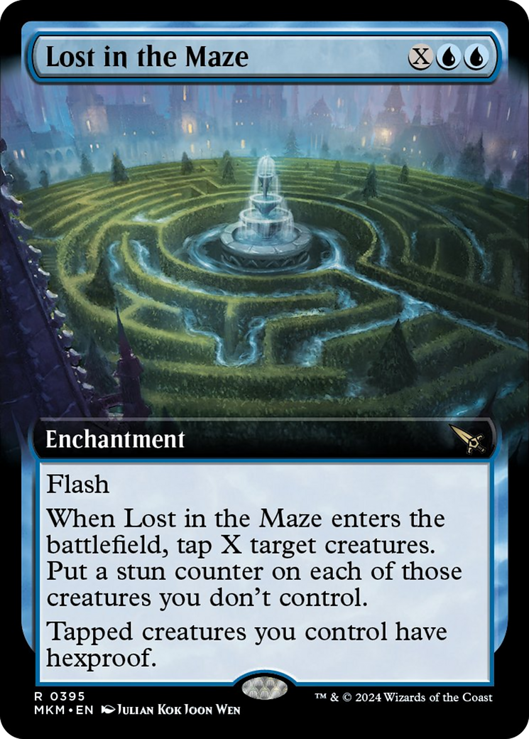 Lost in the Maze (Extended Art) [Murders at Karlov Manor] | Card Citadel