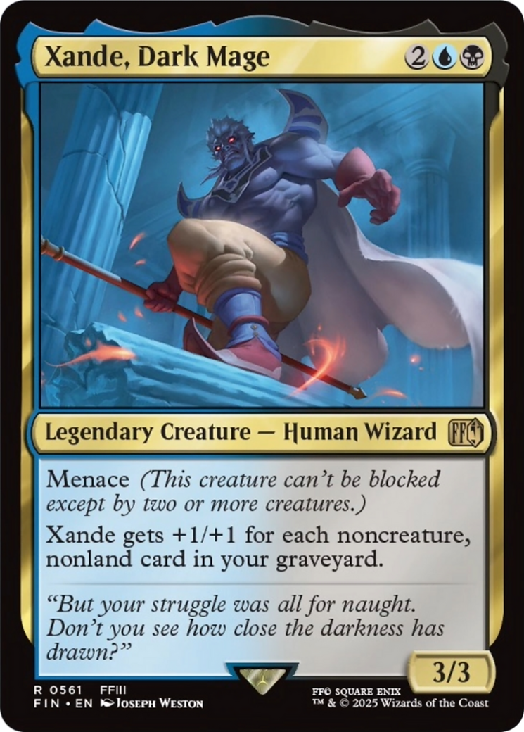 Xande, Dark Mage [FINAL FANTASY] | Card Citadel