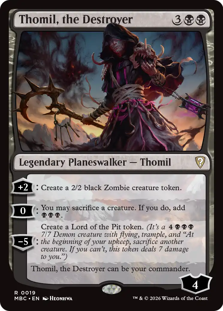 Thomil, the Destroyer [Mystery Booster: Commander Edition] | Card Citadel
