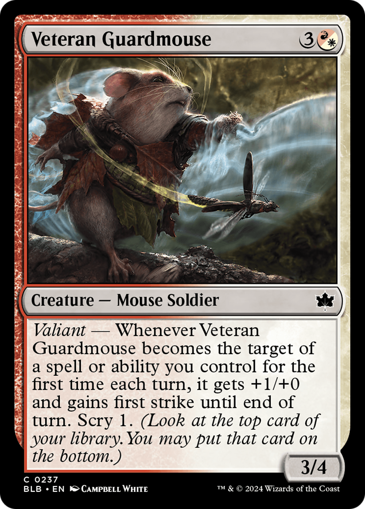 Veteran Guardmouse [Bloomburrow] | Card Citadel