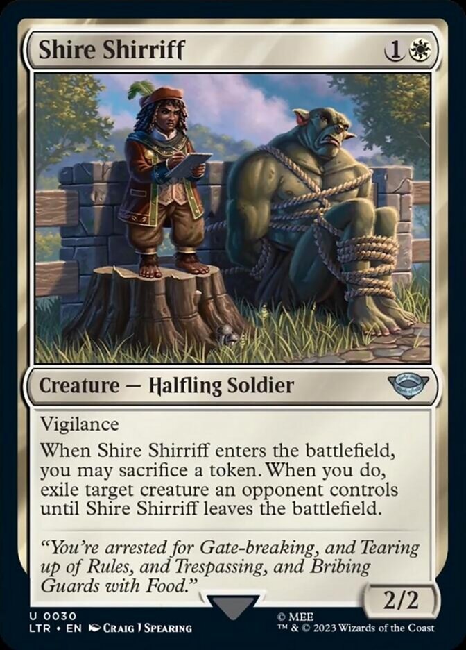 Shire Shirriff [The Lord of the Rings: Tales of Middle-Earth] | Card Citadel