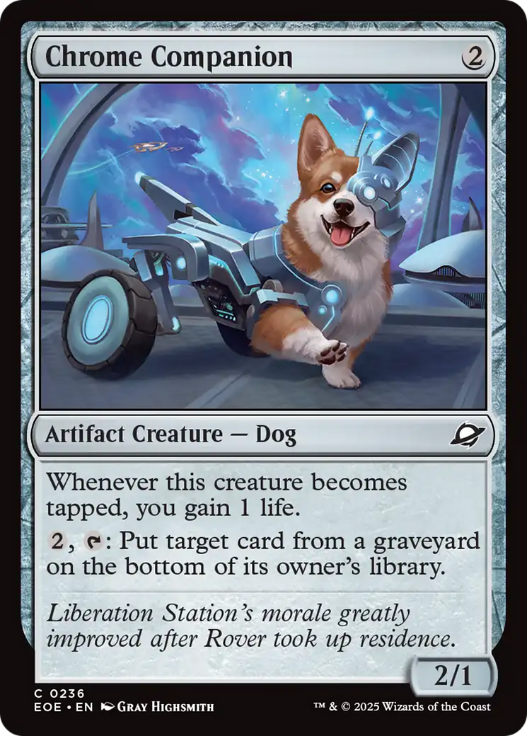 Chrome Companion [Edge of Eternities] | Card Citadel