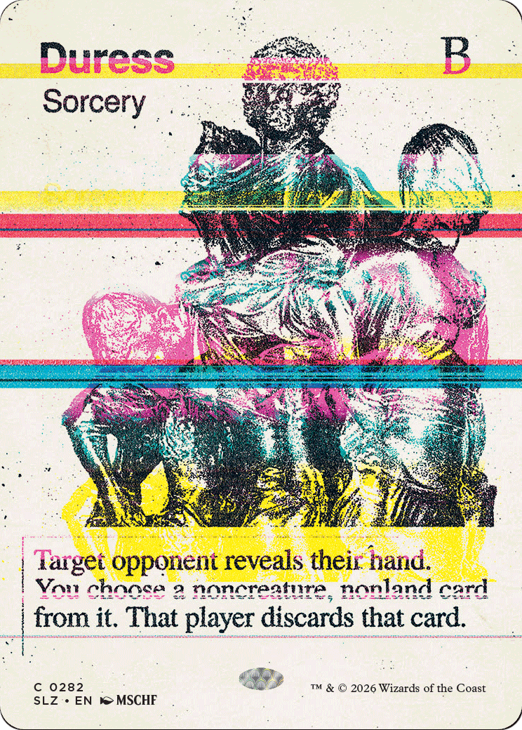 Duress (0282) [Secret Lair x MSCHF: The Zeta Set] | Card Citadel