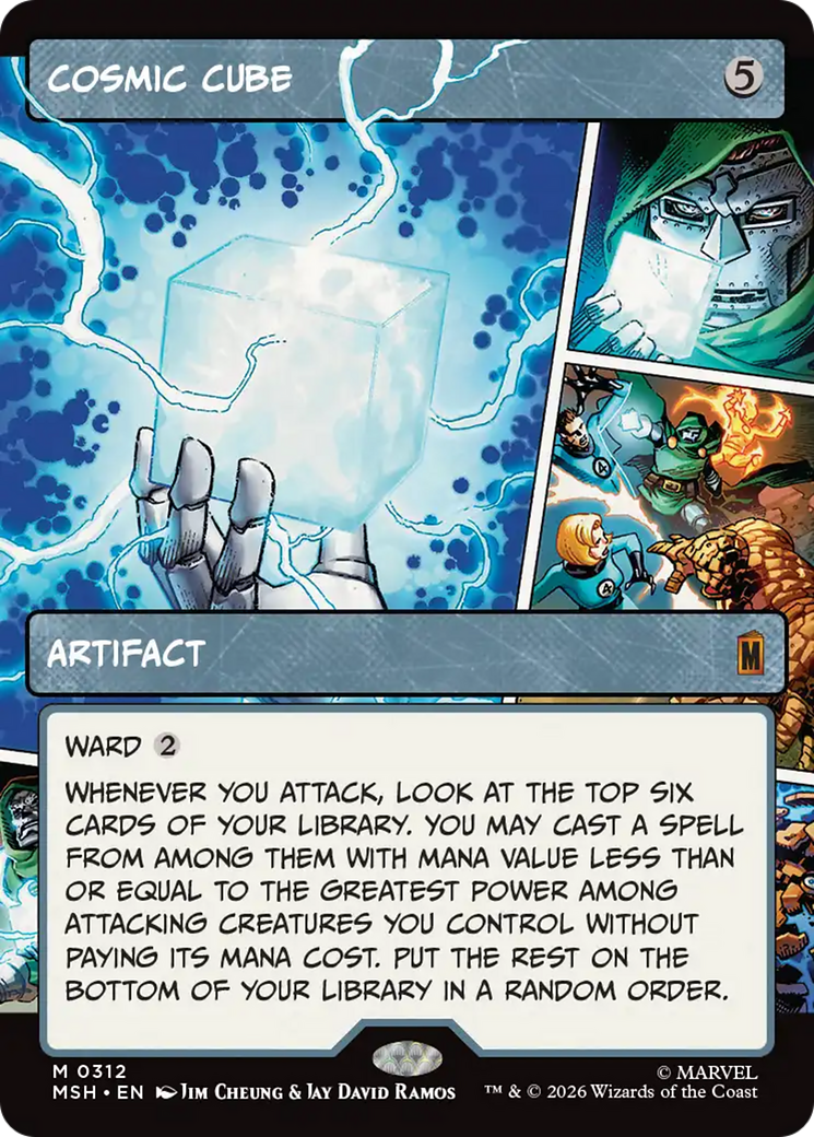 Cosmic Cube (Borderless) (0312) [Marvel Super Heroes] | Card Citadel