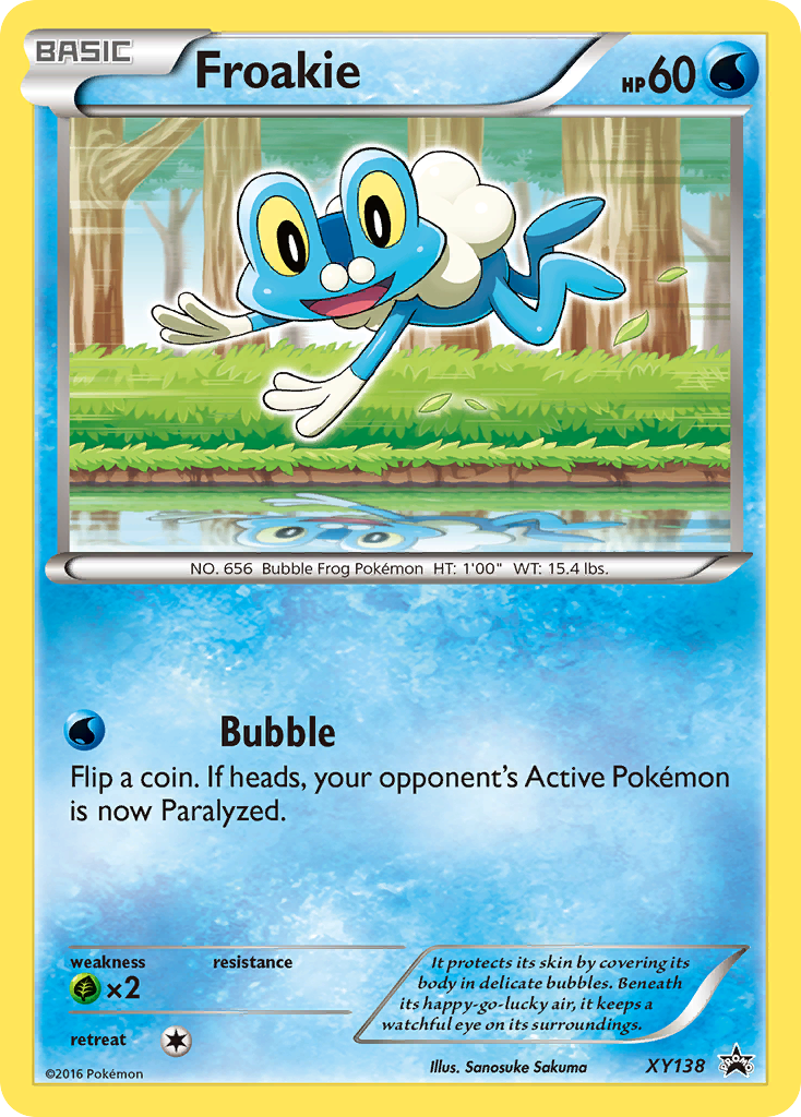 Froakie (XY138) [XY: Black Star Promos] | Card Citadel