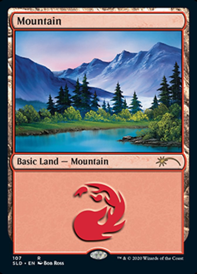 Mountain (107) [Secret Lair Drop Series] | Card Citadel