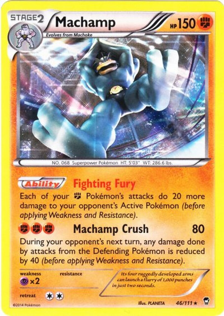Machamp (46/111) [XY: Furious Fists] | Card Citadel