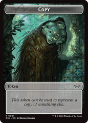 Everywhere // Copy Double-Sided Token [Duskmourn: House of Horror Tokens] | Card Citadel