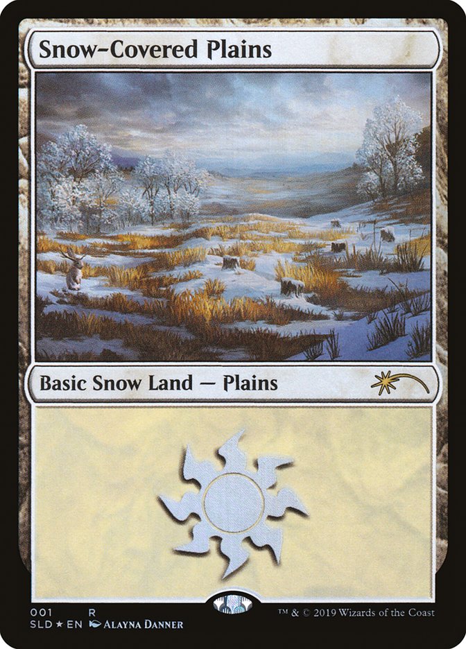 Snow-Covered Plains (001) [Secret Lair Drop Series] | Card Citadel