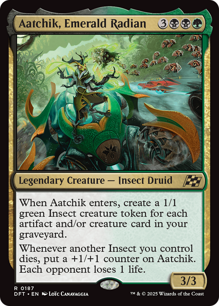 Aatchik, Emerald Radian [Aetherdrift] | Card Citadel