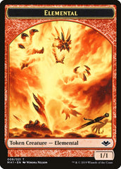 Angel (002) // Elemental (008) Double-Sided Token [Modern Horizons Tokens] | Card Citadel