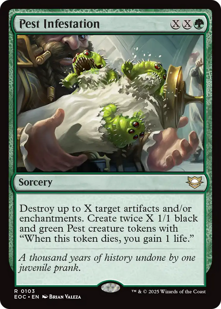 Pest Infestation [Edge of Eternities Commander] | Card Citadel