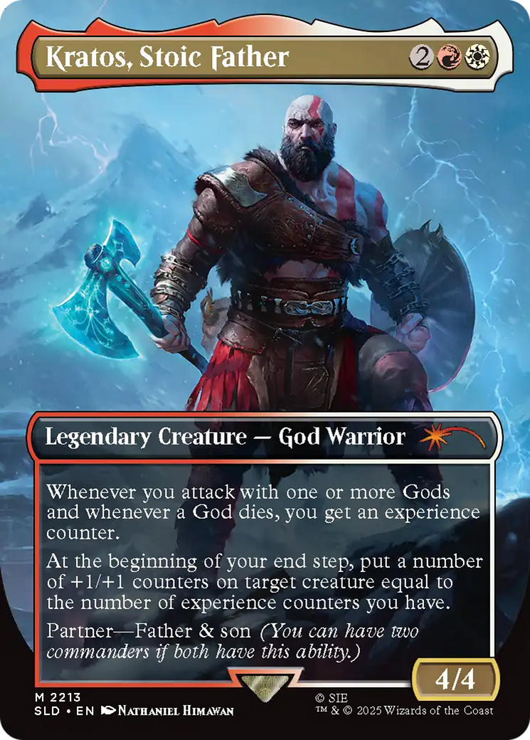 Kratos, Stoic Father [Secret Lair Drop Series] | Card Citadel